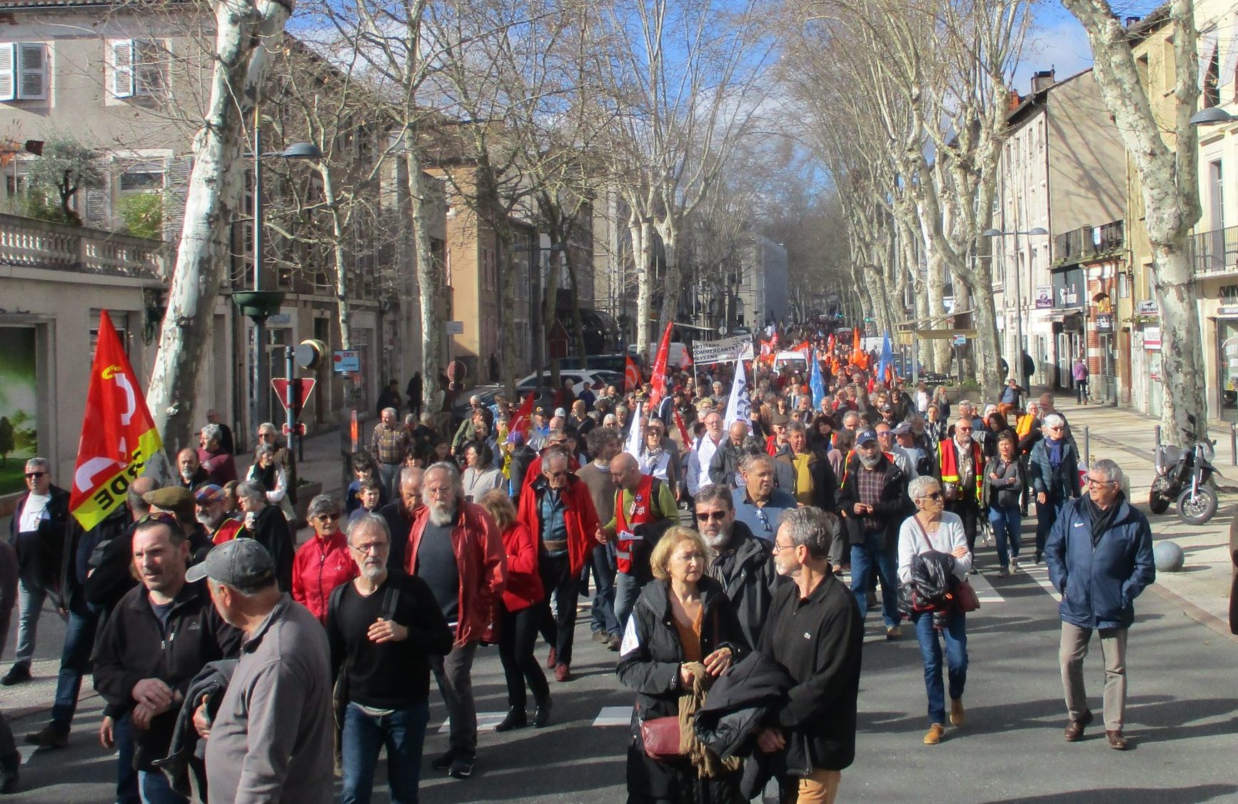 16 Mars nouvelle mobilisation contre la réforme des Retraites Macron/Borne